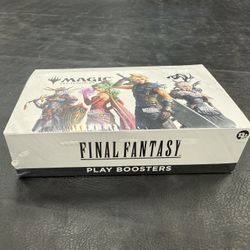Final Fantasy MTG Play Booster Box - Factory Sealed | Magic the Gathering Crossover