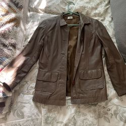 Brown Leather Jacket