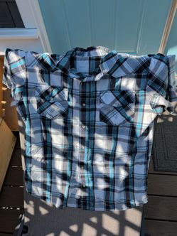 Mens levis pearl snap shirt