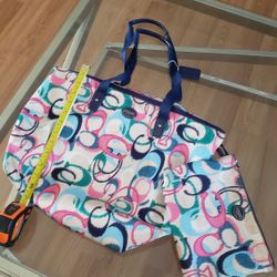 Women's Midnight Tote Bag With Puch used 