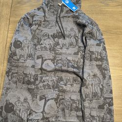 IJ9085 Adidas Into The Metaverse Hero Hoody Size médium Very Rare Grey Brand New