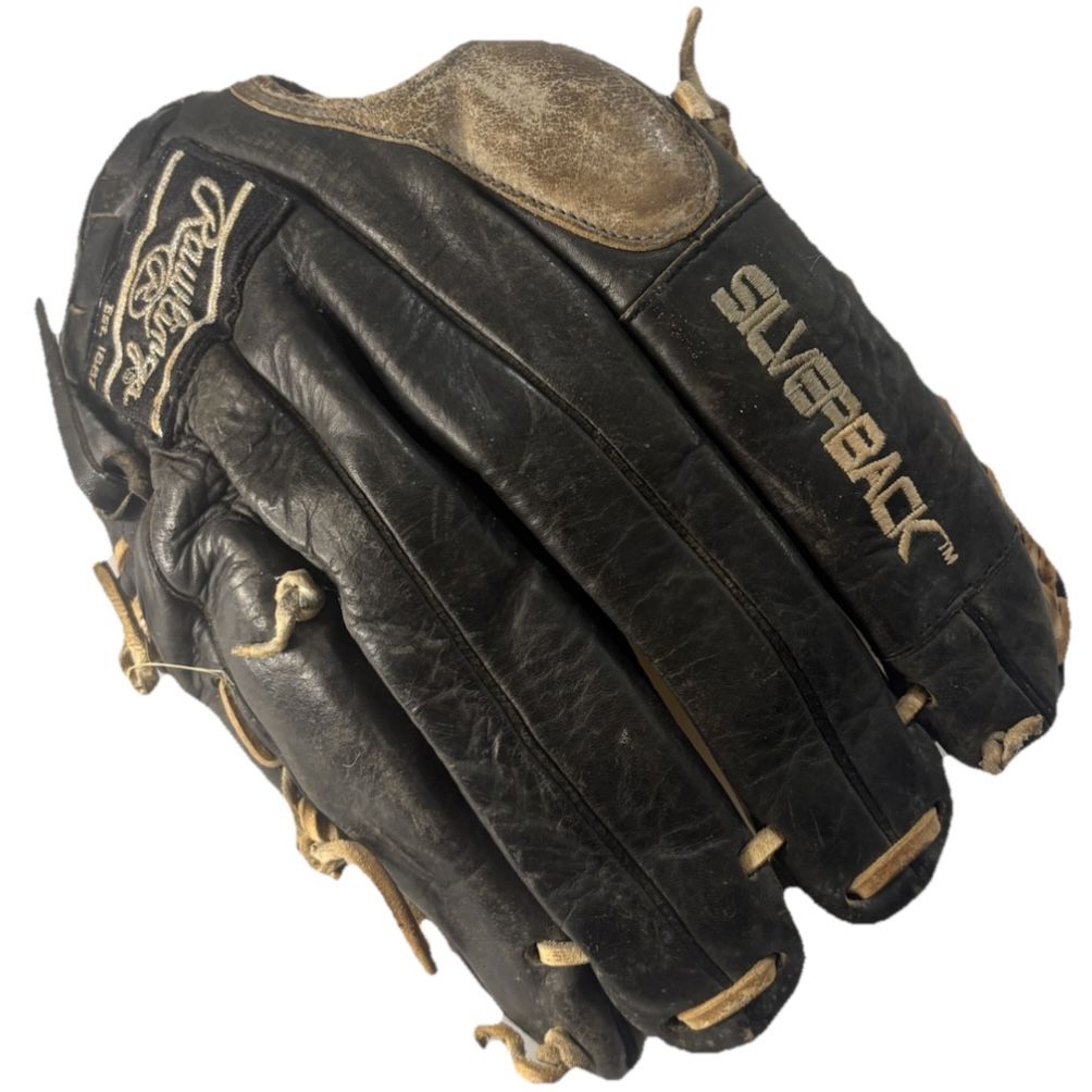 Rawlings Silverback Black Brown Leather Baseball Glove 1990s