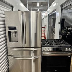 ✨ “Samsung 4-Door Refrigerator + Gas Stove – FREE Delivery (around The Area) & Installation!” ✨