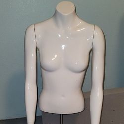 Half Tabletop Headless Mannequin 