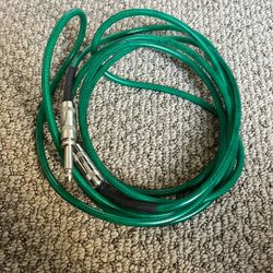 Livewire Advantage AIXG Instrument Cable Green 10 ft. Green