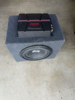 Subwoofer & amp