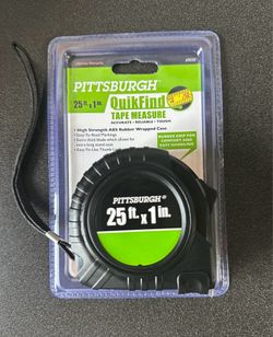 Pittsburgh QuikFind tape measure