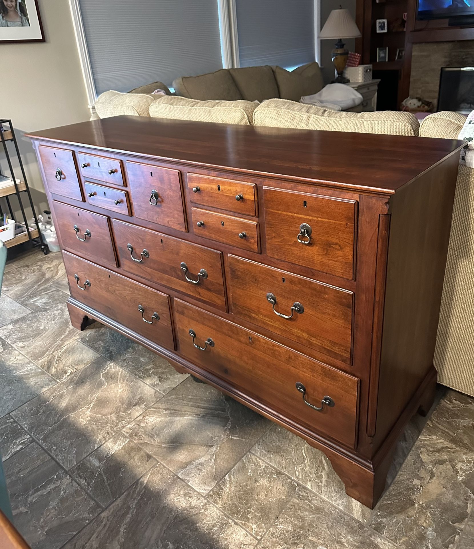 Solid Cherry Dresser