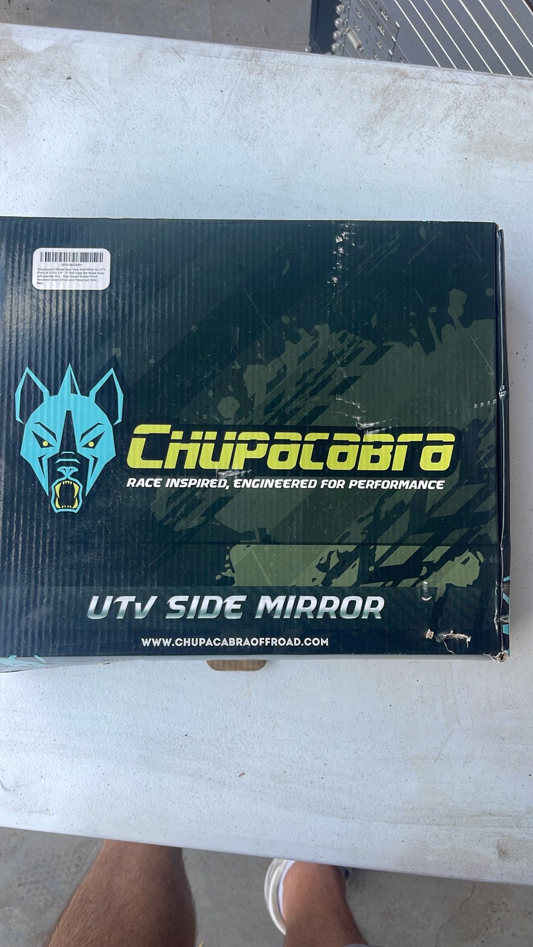 Brand new inbox, chupacabra ultra train vehicle side mirror replacement replacements