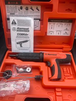 Ramset Cobra Plus .27 Caliber Semi Auto Powder Actuated Tool W/ Case