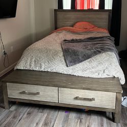 Queen Bed frame /Dresser