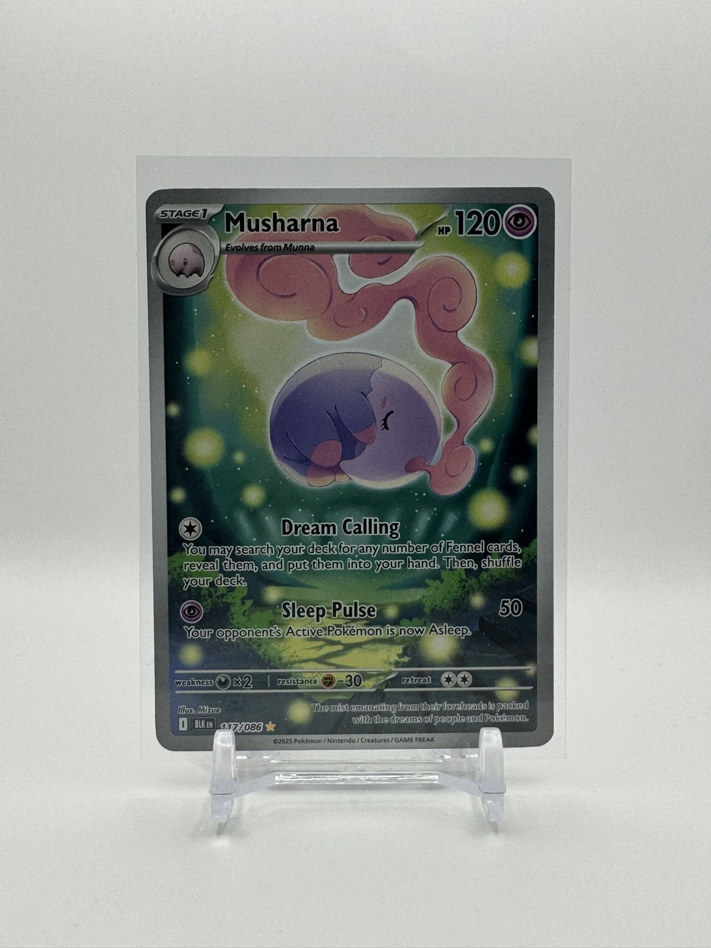 Pokemon Black Bolt Musharna