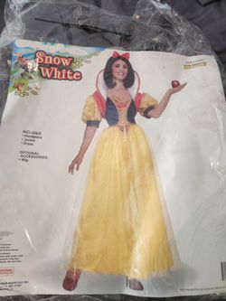 Snow White Size Small Adult Costume