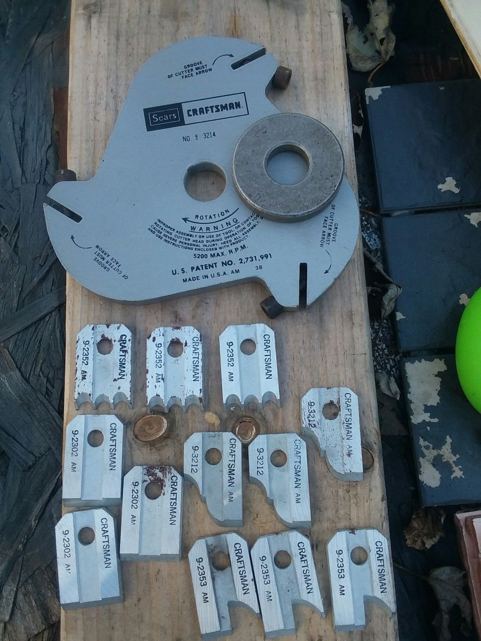 Craftsman moldind kit 12 bits,new