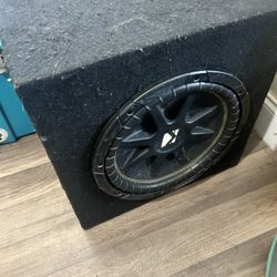 Sub And Amplifier 