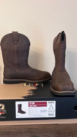 SAFETY BOOTS MEN’S IRISH SETTER KITTSON RED WING SIZE  11"  WIDE