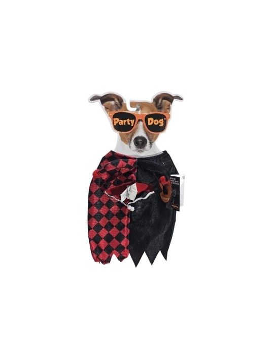 Jester Dog/Cat Costume Halloween Funny Pet Costume Party Dog Size XS/S NEW