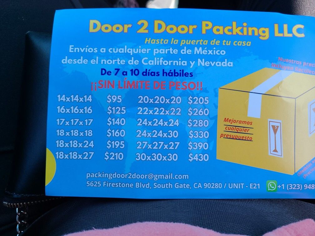 Paqueteria Envios A Todo Mexico