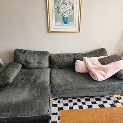 Emerald Green Couch
