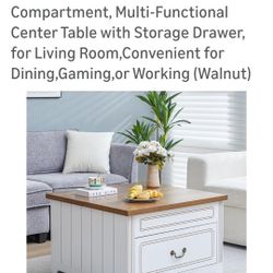 Lifting Top Coffee Table