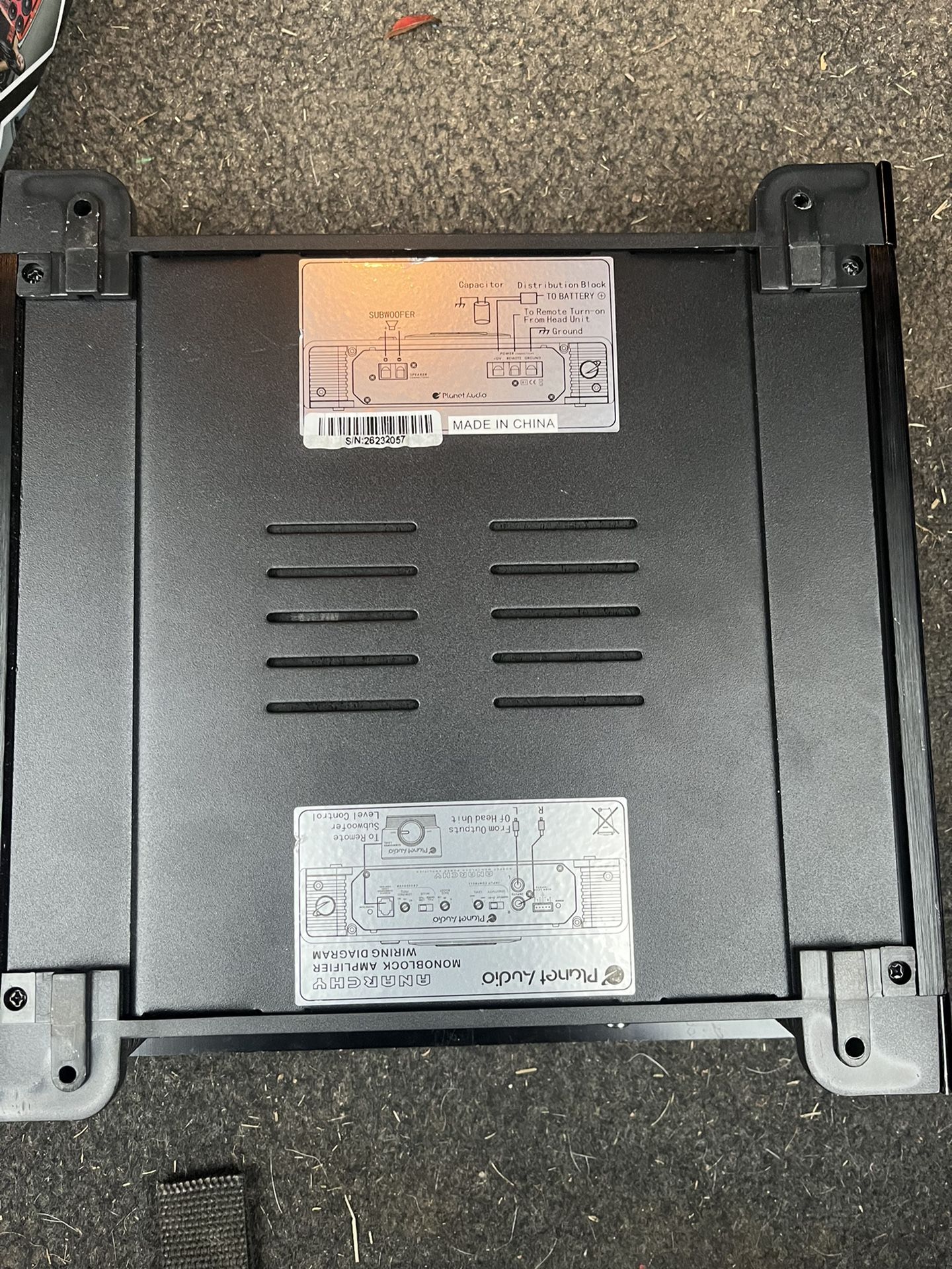 Pro6K Speakers And Amplifier 
