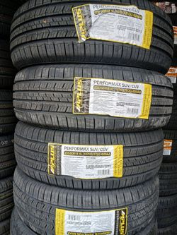 Tengo un set de llantas nuevas 235 60 18 de la marca aplus