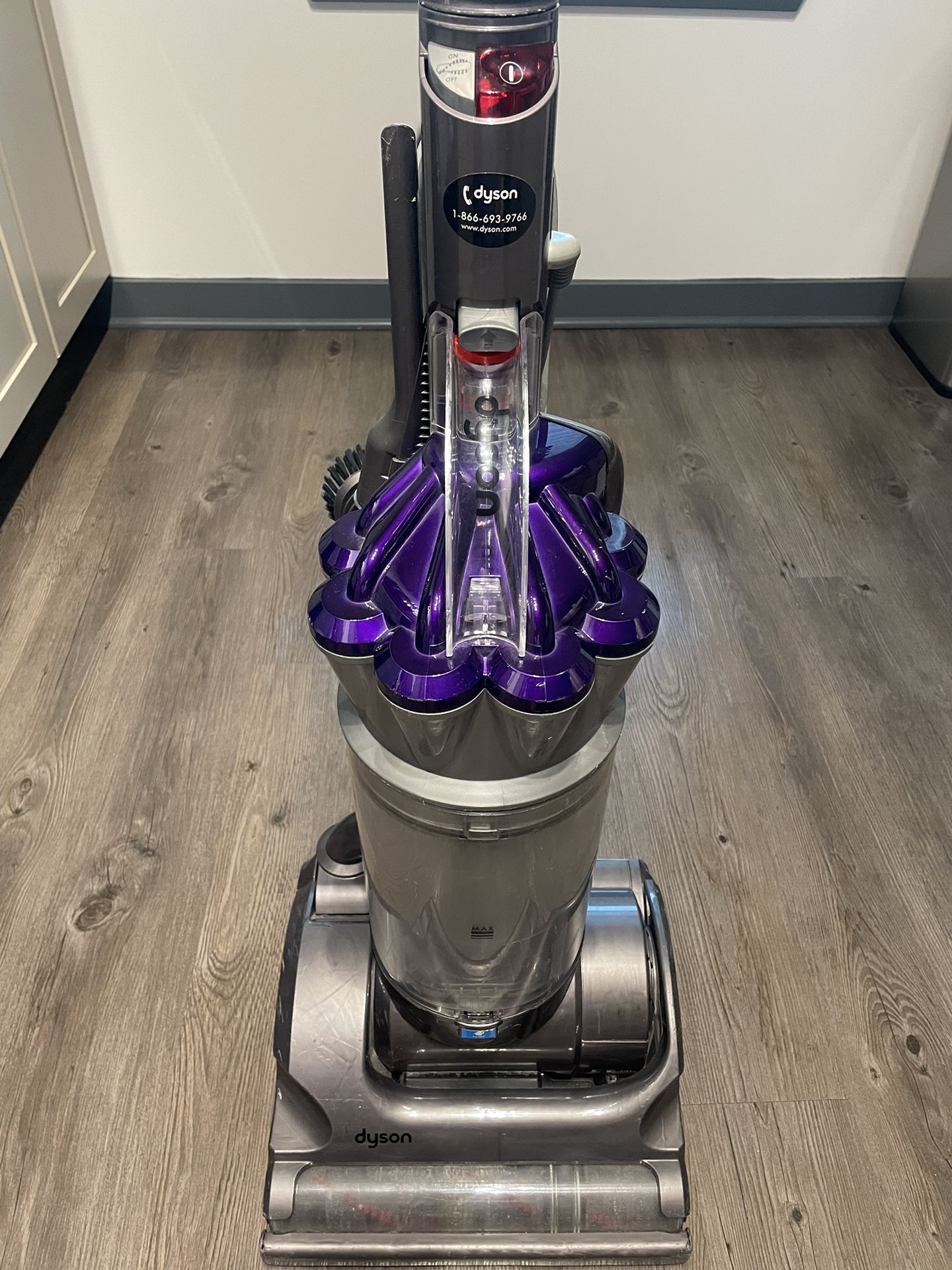 Dyson DC17 Absolute Animal HEPA Upright Vacuum Purple