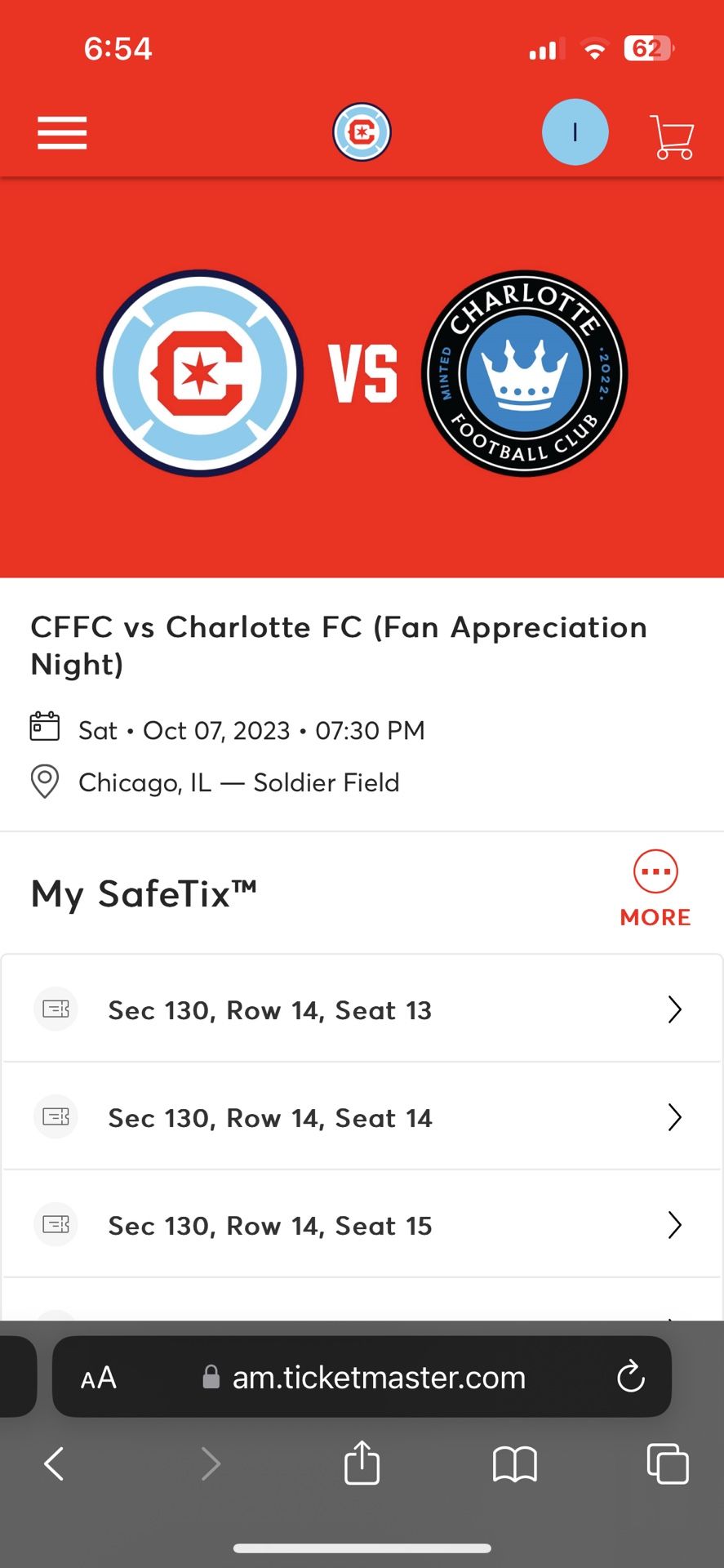 Chicago Fire Tickets