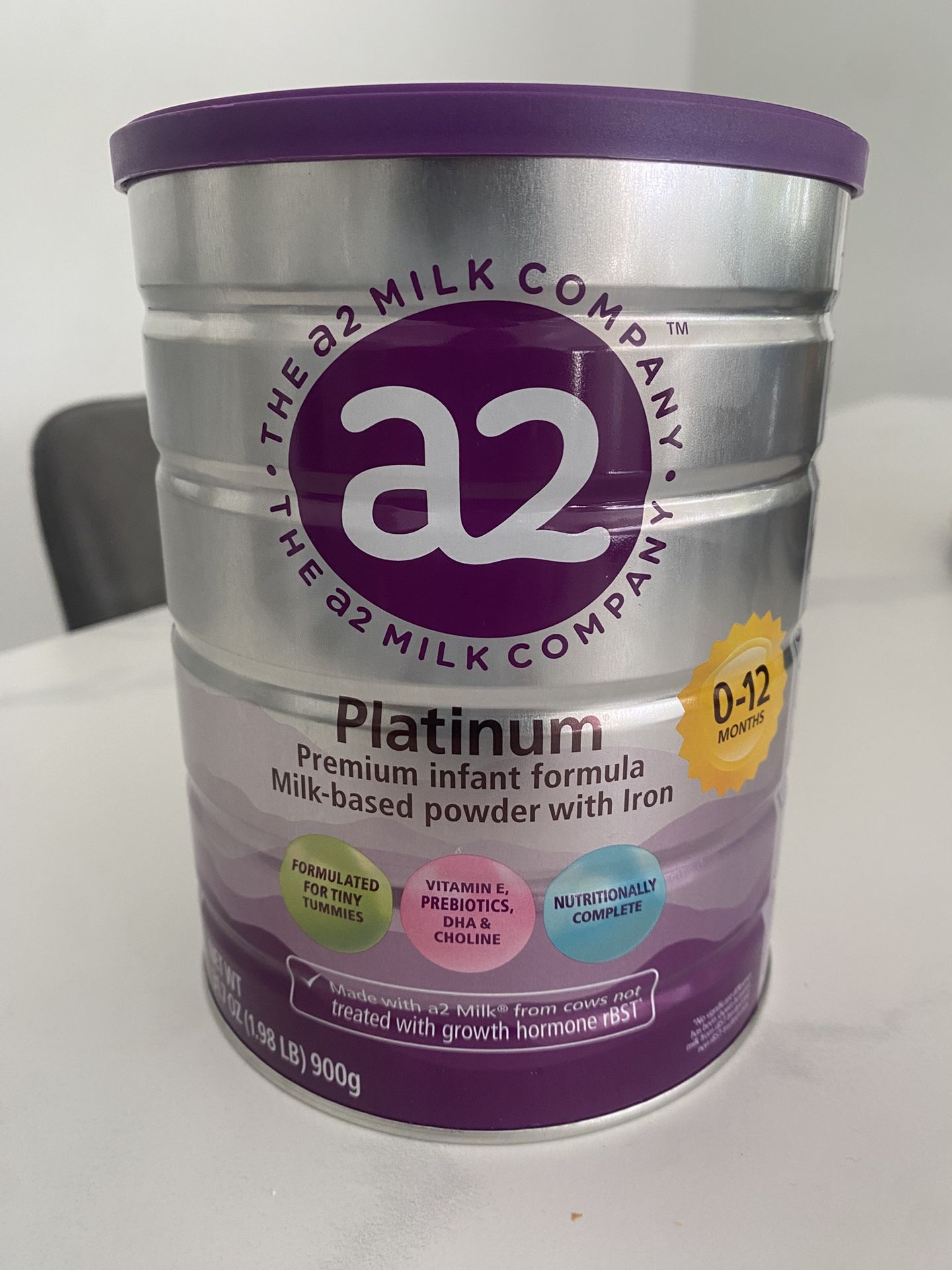 NEW* a2 Platinum® Premium Infant Formula for Babies Ages 0-12 Months, Whole Milk Powder-Based Formula