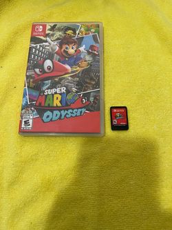 Nintendo switch super mario odyssey