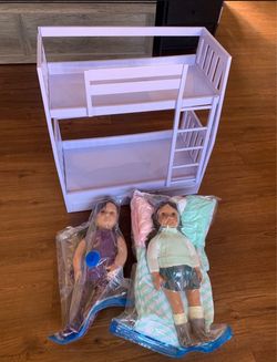 Our geneeation doll with bunk bed and accessories
