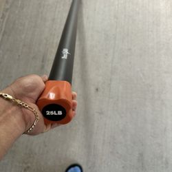 Yes 4all 25Lb Weighted Workout Barbell $60