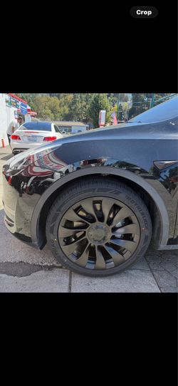 Tesla model y uber turbine Styie 20” new rims new tires set
