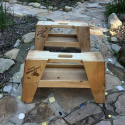 2 Burro Brand 18” Saw Horses