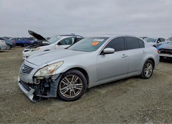 Infiniti G37 Sedan parts