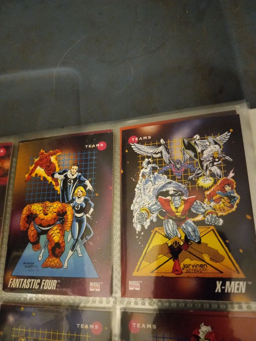 Vintage Marvel Cards
