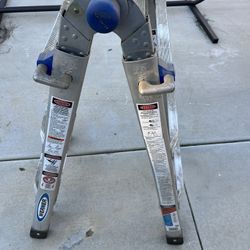 Warner 13 Foot Adjustable Ladder