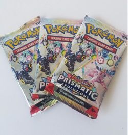Pokemon TCG Prismatic Evolution Booster Packs