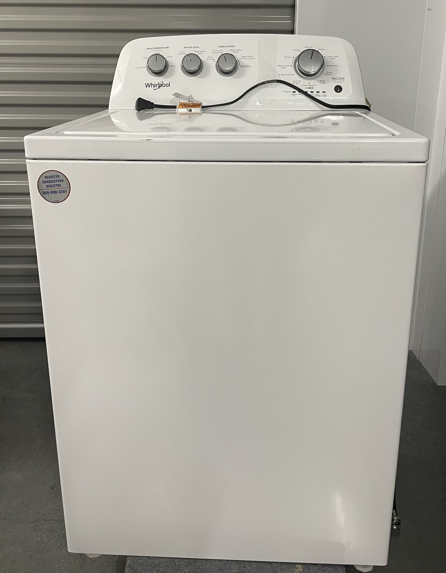 Washer & Dryer