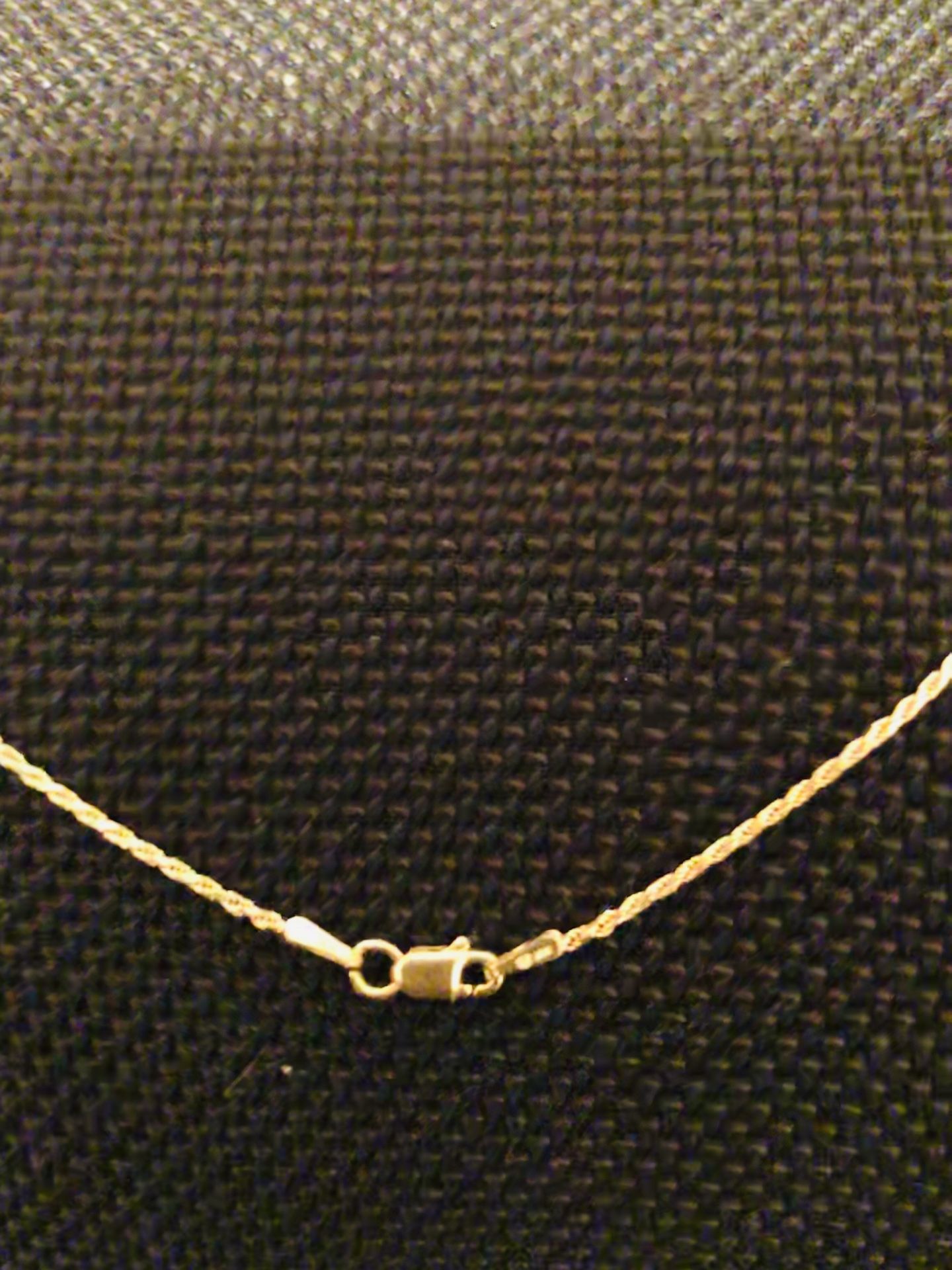 14k rope gold chain