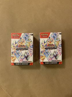 Pokémon - Prismatic Evolutions - Booster Bundle - Factory Sealed 