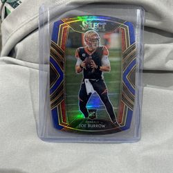 Die cut rookie Joe Burrow