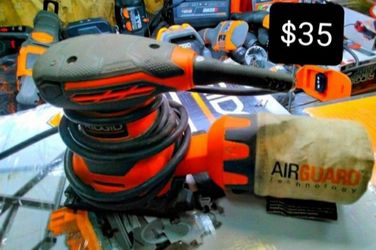 RIDGID AIRGUARD TECHNOLOGY MODEL R2501 1/4 SHEET 12V 60HZ 2.4A 14000/MIN