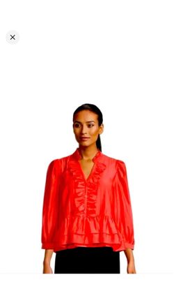 Karl Lagerfeld Ruffle Blouse