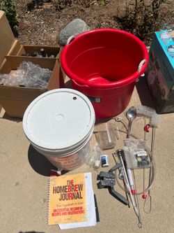 Monster Brew Home Brewing Kit with Bottles and Accessories