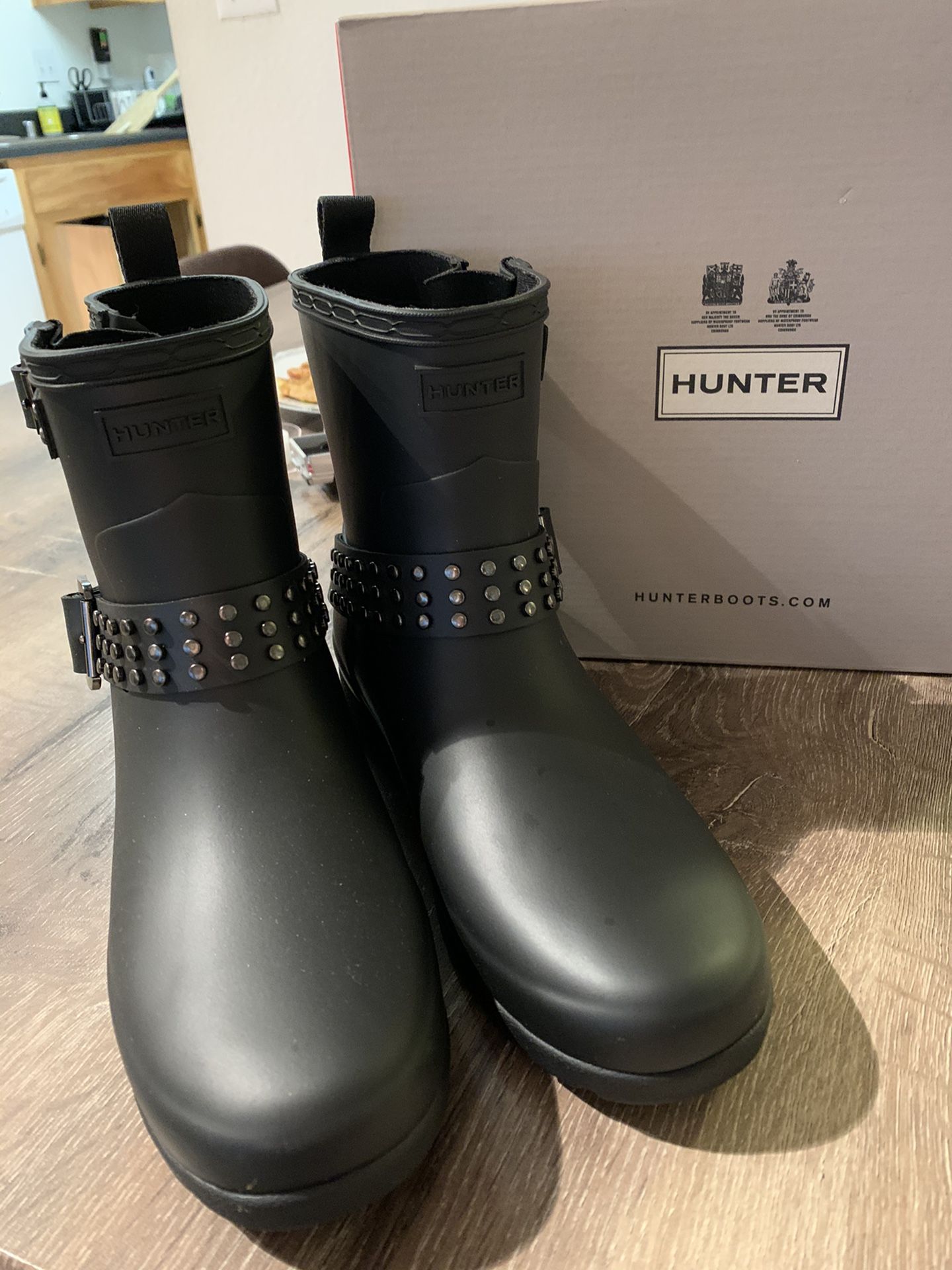 HUNTER rain boots