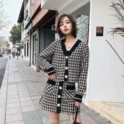 Zara co ord set tweed knit jacket & skirt | band new with tag