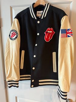 Rolling Stones Varsity Bomber Jacket