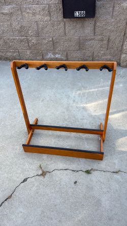 Nefelibata wood 5 guitar stand