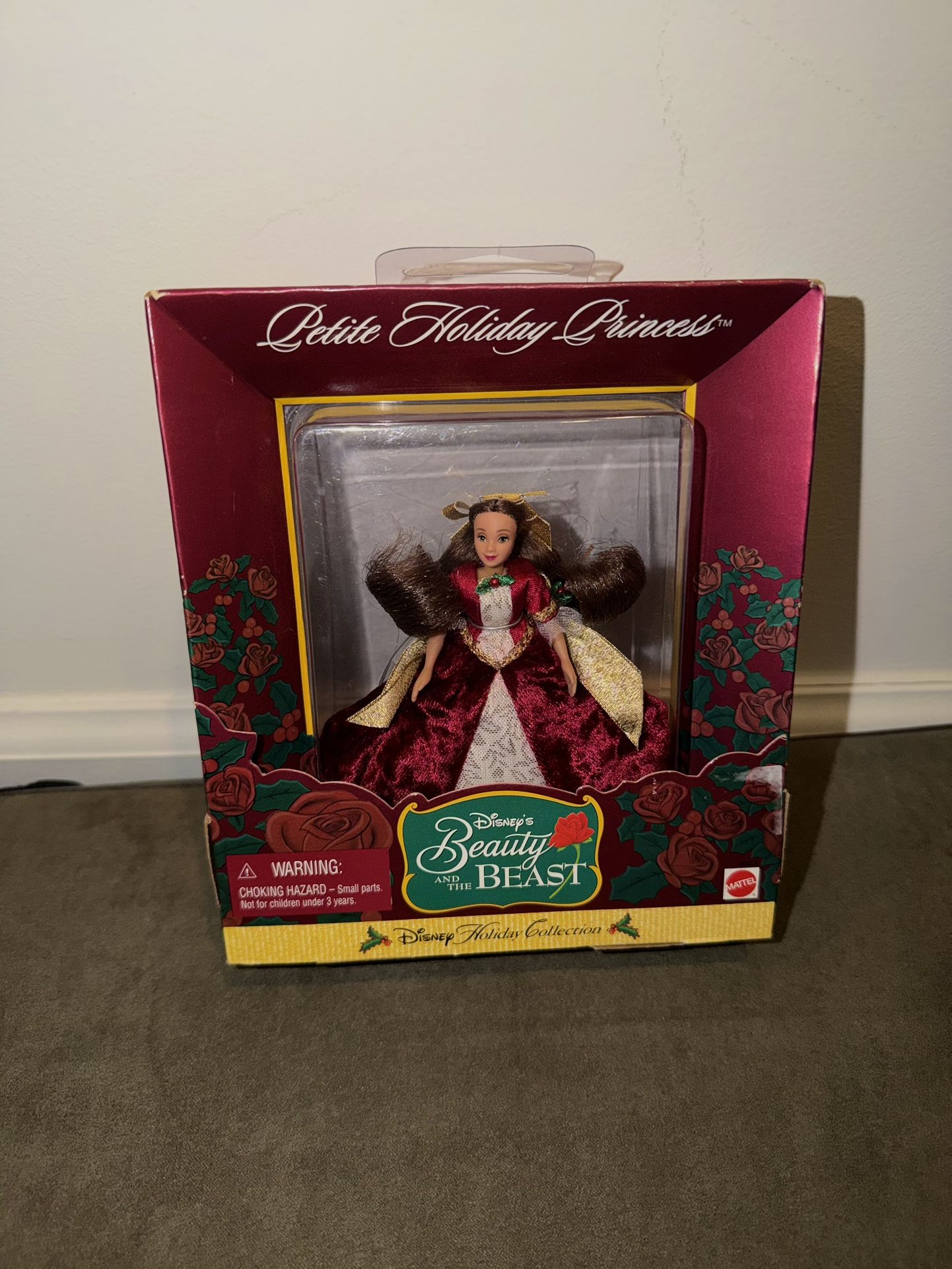 1998 Holiday Petite Belle Disney Princess Ornament